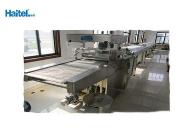 Stainless Steel Automatic Chocolate Making Machine Dipping Way Smooth Run