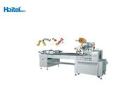 Stainless Steel Lollipop Packing Machine , Candy Pouch Packing Machine