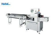 Pillow Type Snack Food Packaging Machine With Film Beneath Supply System
