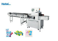 Pillow Type Snack Food Packaging Machine With Film Beneath Supply System