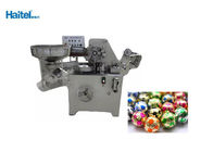 Ball Chocolate Foil Wrapping Machine , Small Scale Flow Wrap Packaging Machine