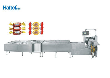 Big Scale Sweet Wrapping Machine, Chocolate Twist Wrapping Machine Self Feeding