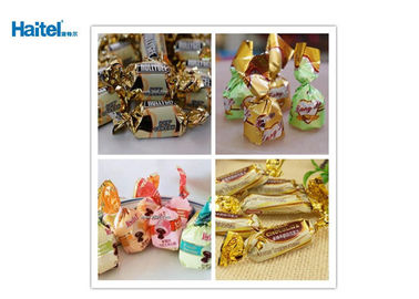Big Scale Sweet Wrapping Machine, Chocolate Twist Wrapping Machine Self Feeding