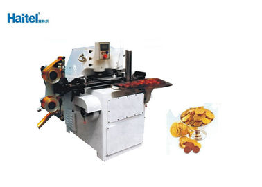 Aluminum Foil Embossing Automatic Chocolate Packing Machine Bright Color