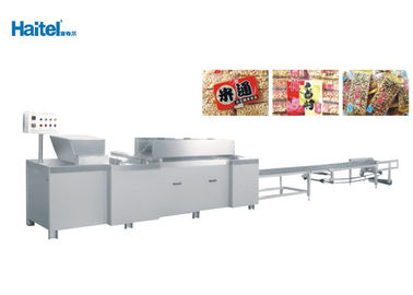 Puffed Nuts Rice Ball Making Machine , Cereal Bar Making Machine PLC Screen