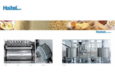 Industrial Baby Food Processing Equipment Working Steam Pressure 0.8mpa