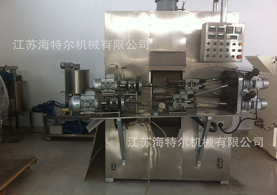 Gas Energy Crispy Egg Roll Wafer Stick Processing Machine 80kg/hr