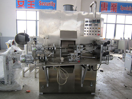 Gas Energy Crispy Egg Roll Wafer Stick Processing Machine 80kg/hr