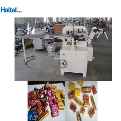 PVC Plating Aluminum Foil Chocolate Packing Machine 150pcs/Min