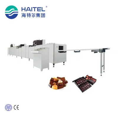 2500kg/8h Chocolate Bar Molding Machine Line 18time/min Stainless Steel