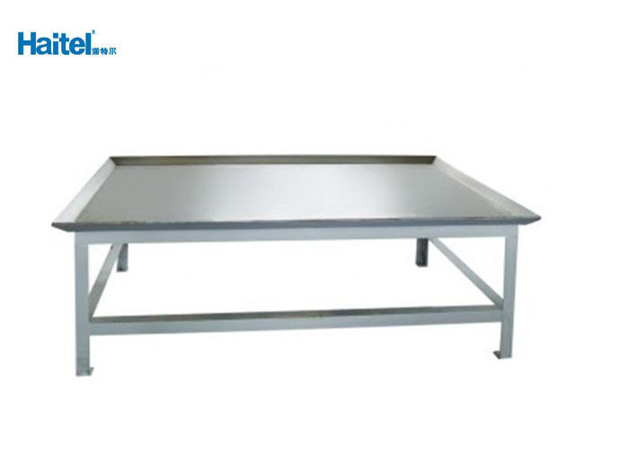 304 Stainless Steel Candy Cooling Table , Sugar Water Recycling Candy Making Table