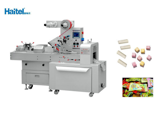 Stainless Steel Toffee Candy Wrapping Machine , Gum Cutting Machine HTL-D808