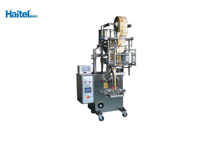 PLC Control Food Filling Machine , Dry Granule Vertical Packing Machine
