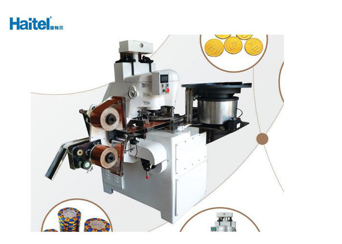 Gold Coin Foil Pressing Automatic Chocolate Packing Machine Hydraulic System