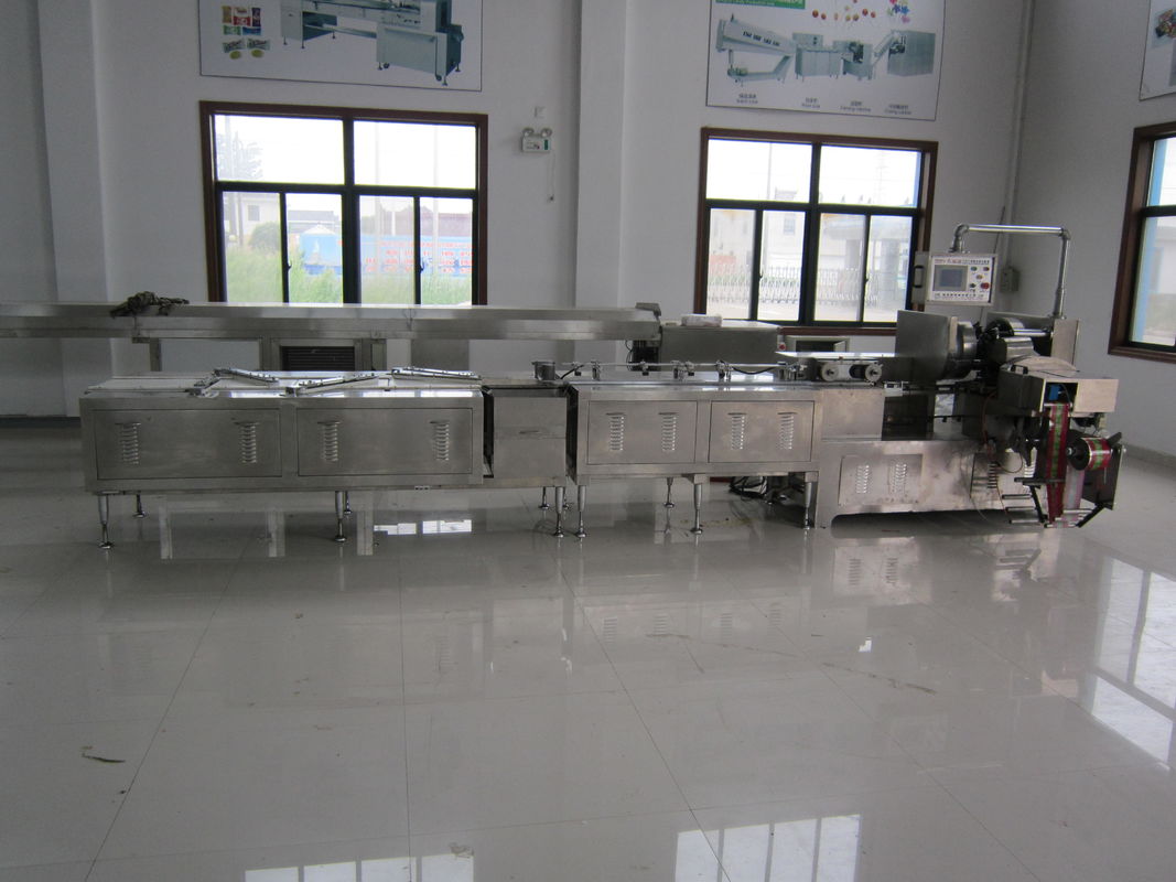 Full Automatic Chocolate Horizontal Flow Pack Wrapping Machine For Factory