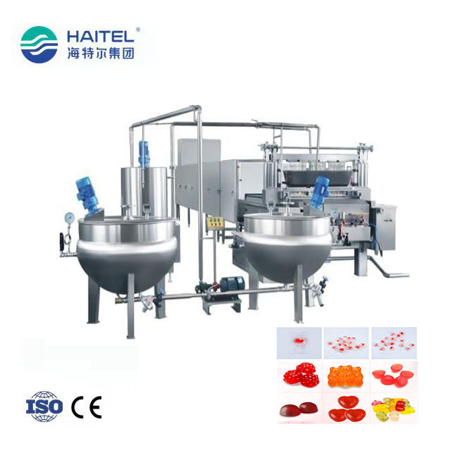 ISO9001 Automatic Gummy Bear candy Making Machine 220V