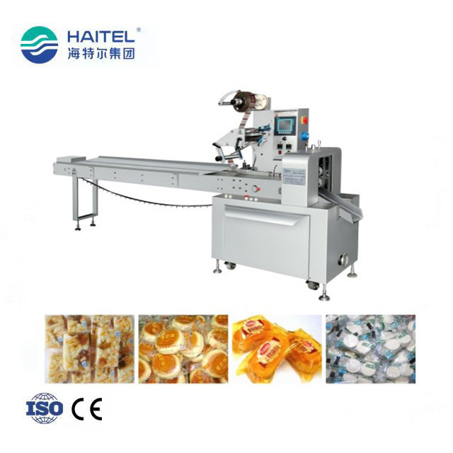 2.5kw Stainless Steel Horizontal Food Packing Machine Automatic Servo Control