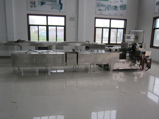 Full Automatic Chocolate Horizontal Flow Pack Wrapping Machine For Factory